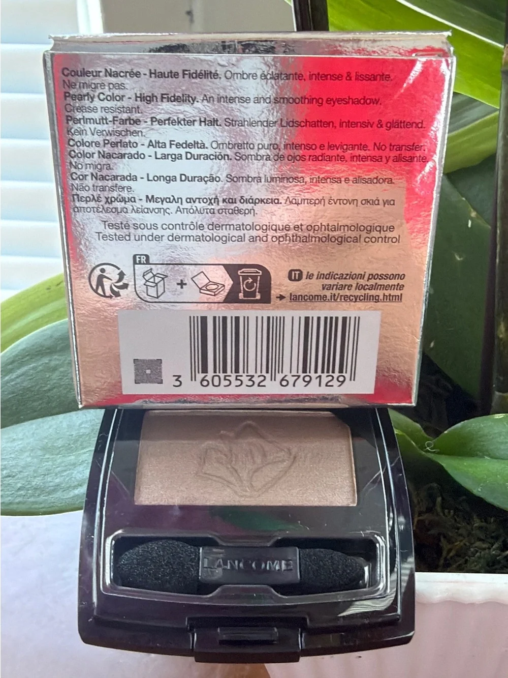 Lancôme Ombre Hypnôse Single Eyeshadow P204 Perle Ambrée - Pearl Beige